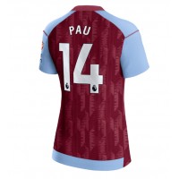 Aston Villa Pau Torres #14 Replica Home Shirt Ladies 2023-24 Short Sleeve